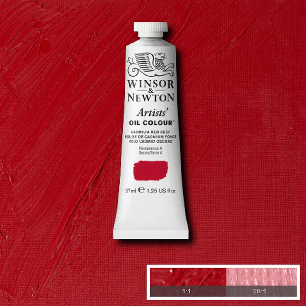 Artists' Oil Colour - Cadmium Red Deep