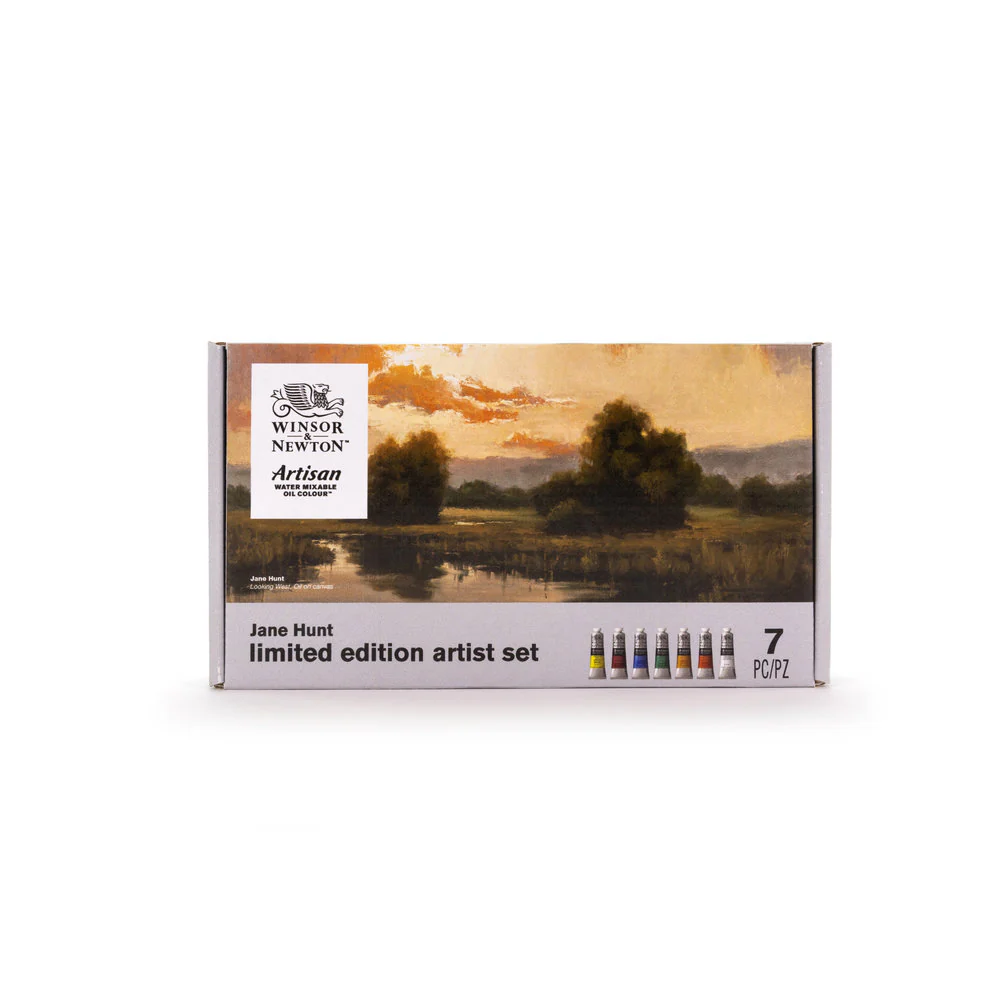 Artisan Water Mixable Oil Colour 7x37ml Jane Hunt Set