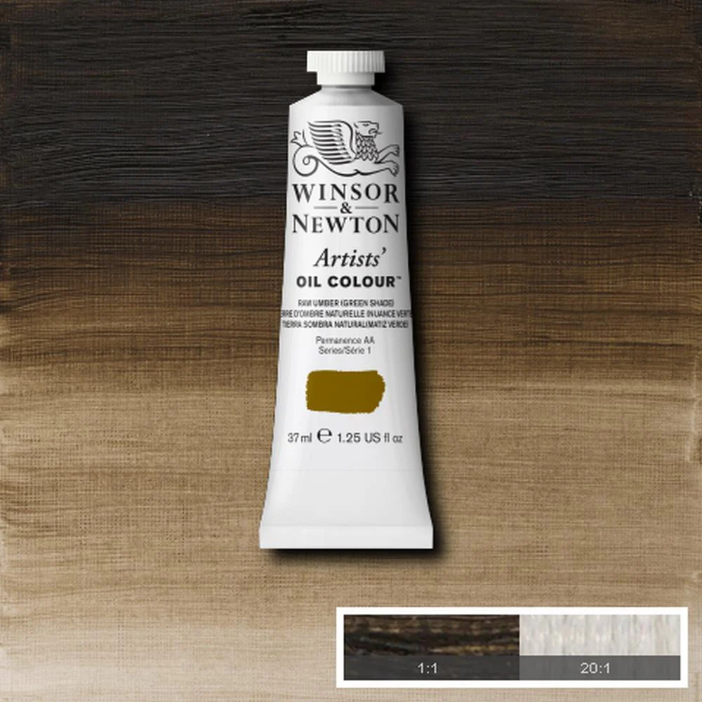 Artists' Oil Colour - Raw Umber (Green Shade)