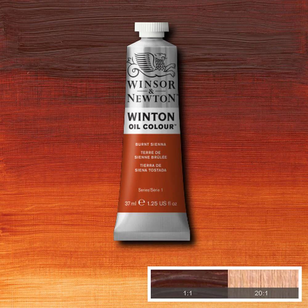Winton Oil Colour - Burnt Sienna