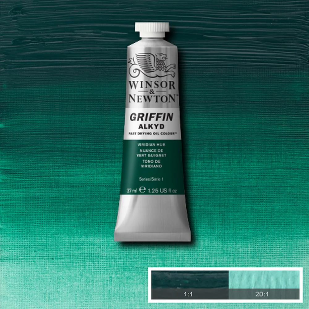 Griffin Alkyd Fast Drying Oil Colour - Viridian Hue