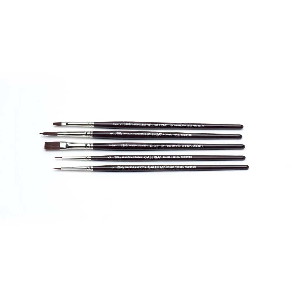 Galeria Brush Short Handle 5 Pack (2)