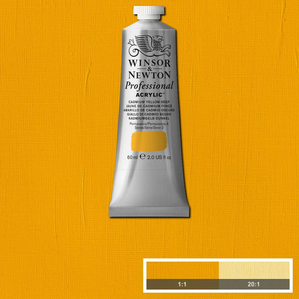 Professional Acrylic - Cadmium Yellow Deep