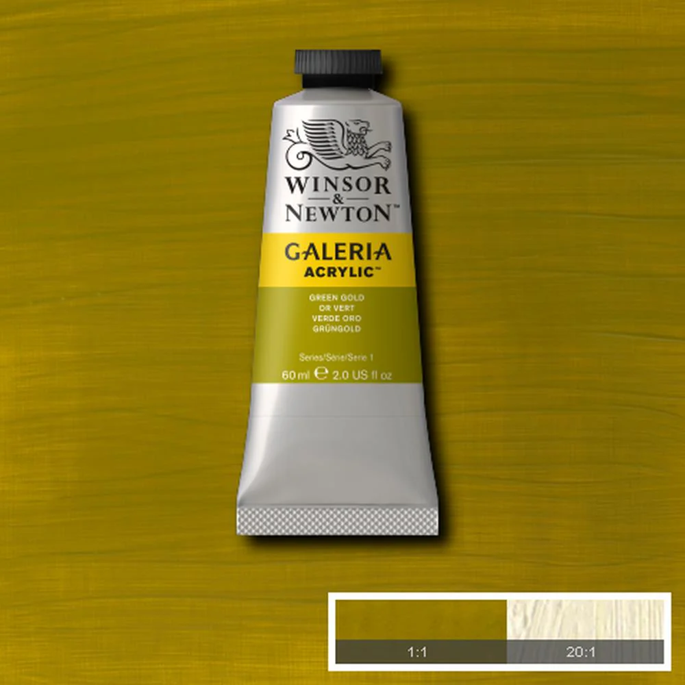 Galeria Acrylic - Green Gold