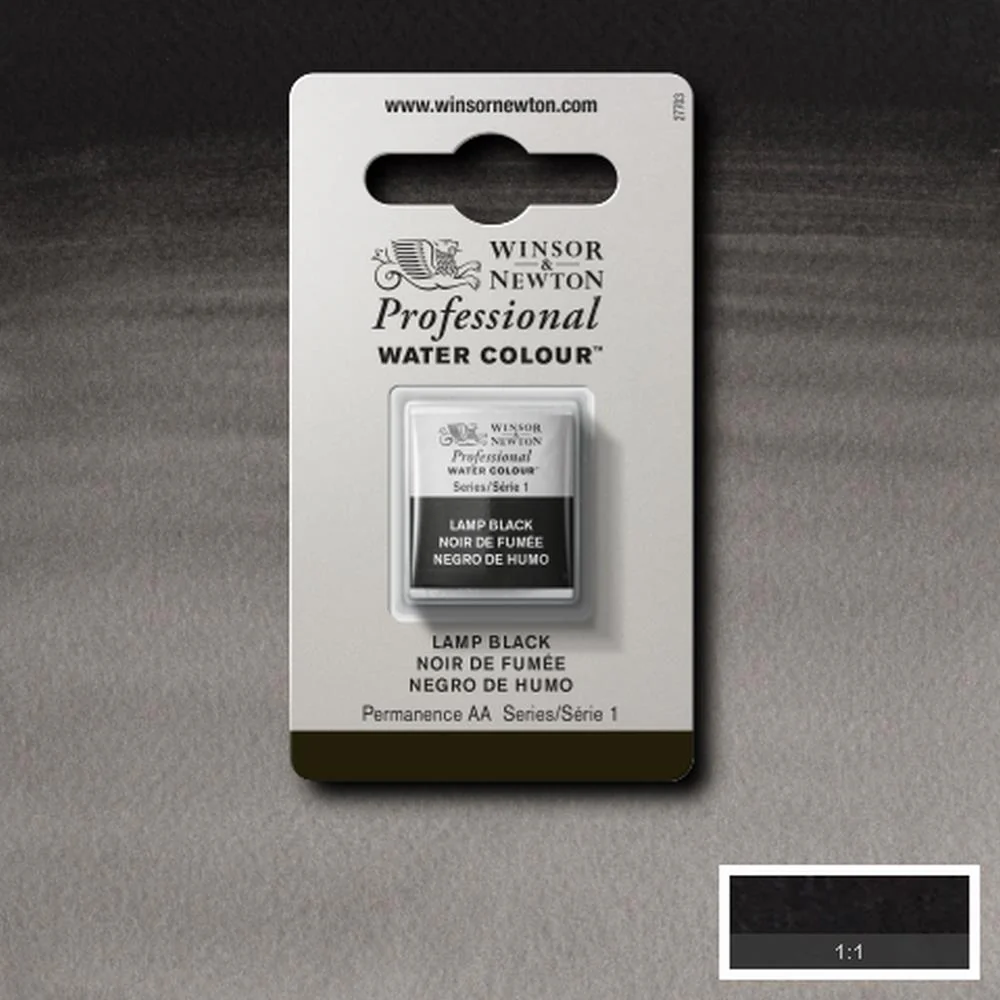 Professional Watercolour - Lamp Black