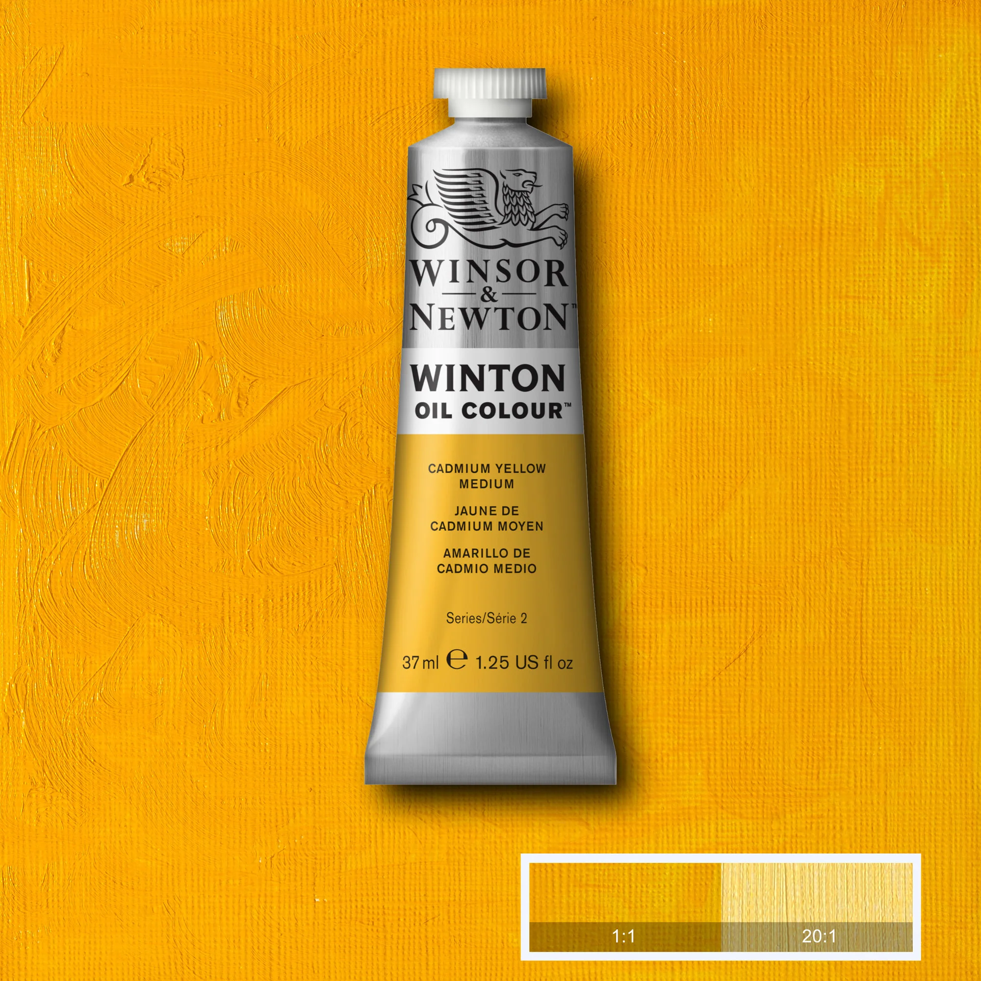 Winton Oil Colour - Cadmium Yellow Medium