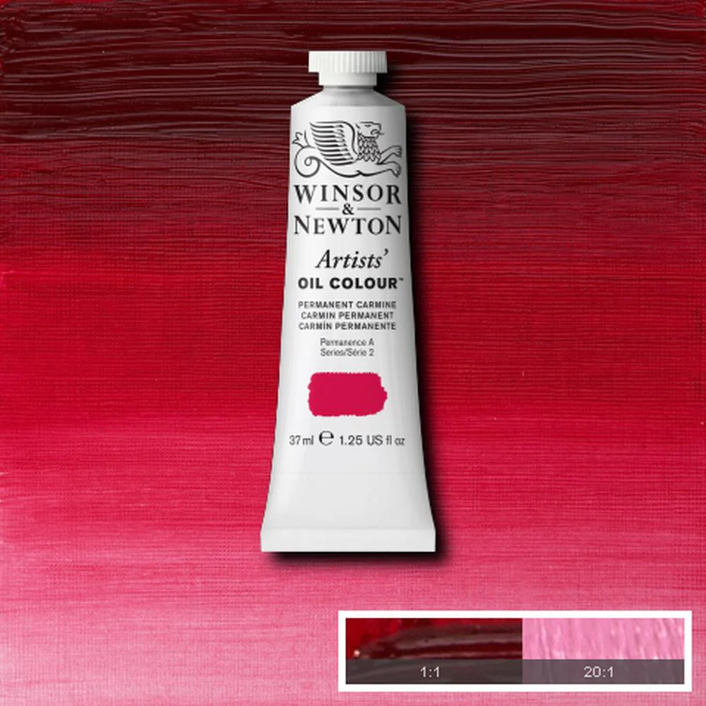 Artists' Oil Colour - Permanent Carmine