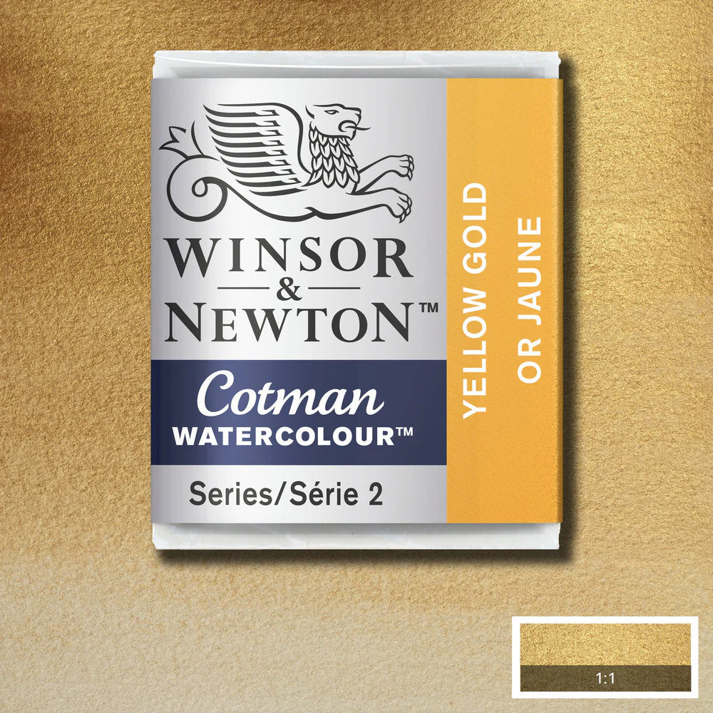 Cotman Watercolour - Yellow Gold