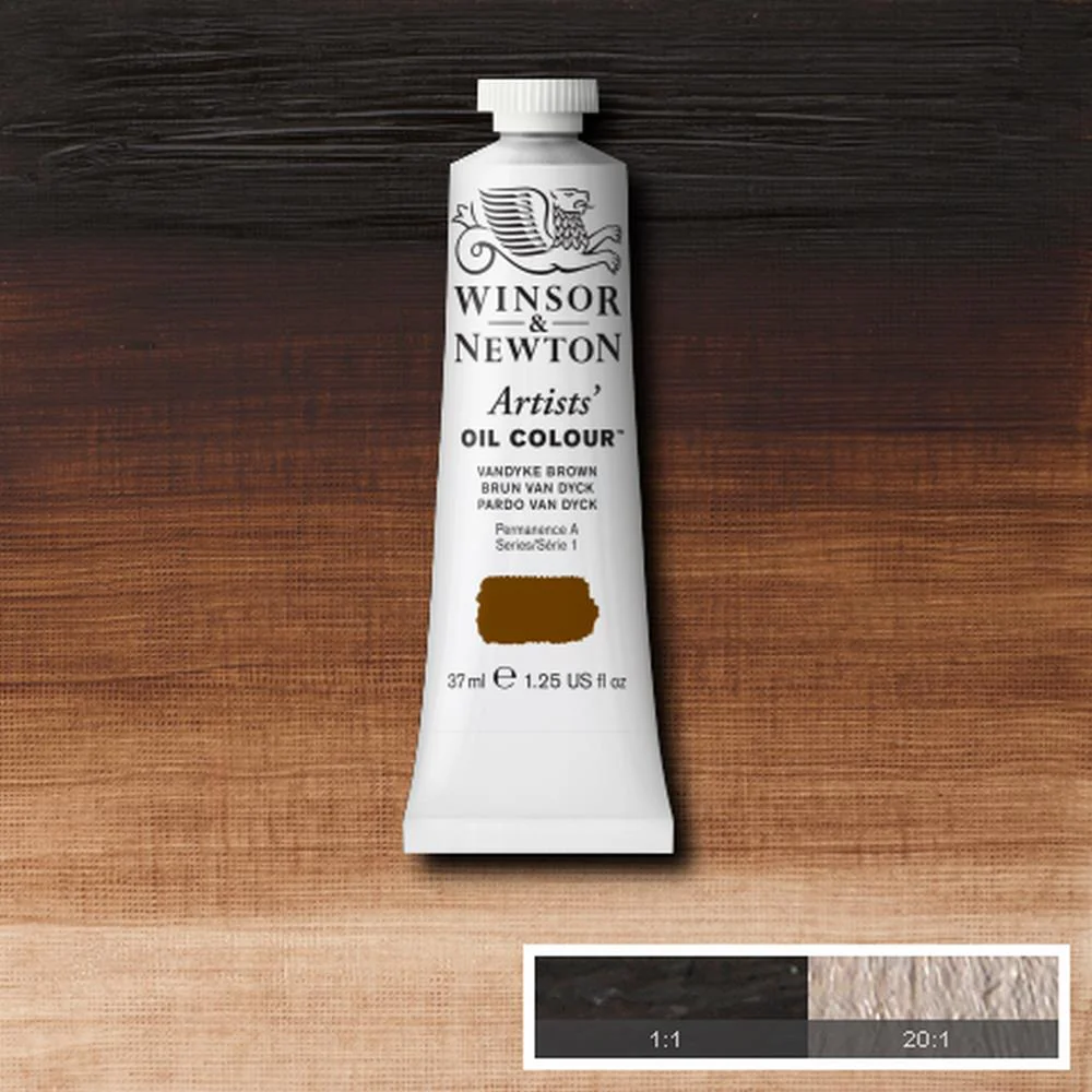 Artists' Oil Colour - Vandyke Brown
