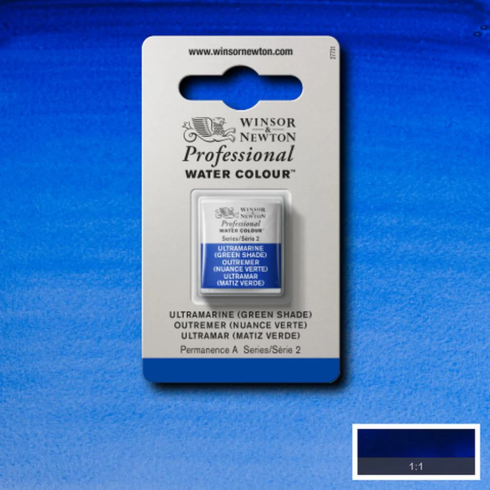 Professional Watercolour - Ultramarine (Green Shade)