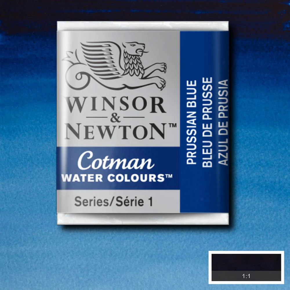 Cotman Watercolour - Prussian Blue