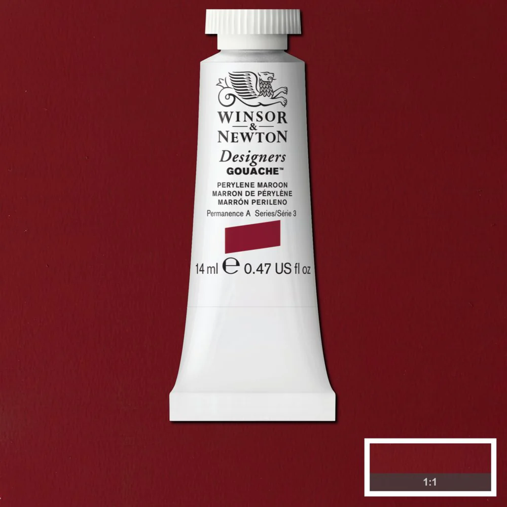 Designers Gouache - Perylene Maroon