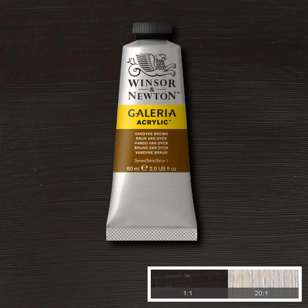 Galeria Acrylic - Vandyke Brown