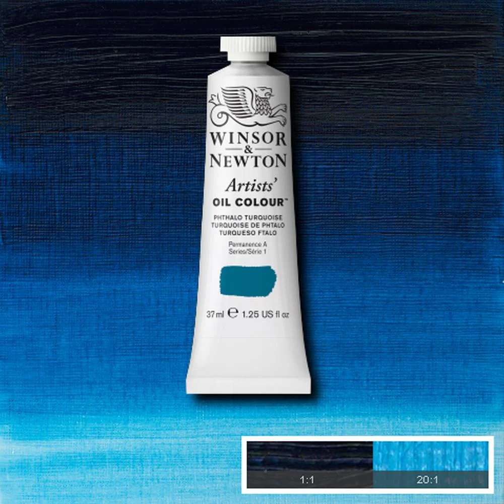 Artists' Oil Colour - Phthalo Turquoise