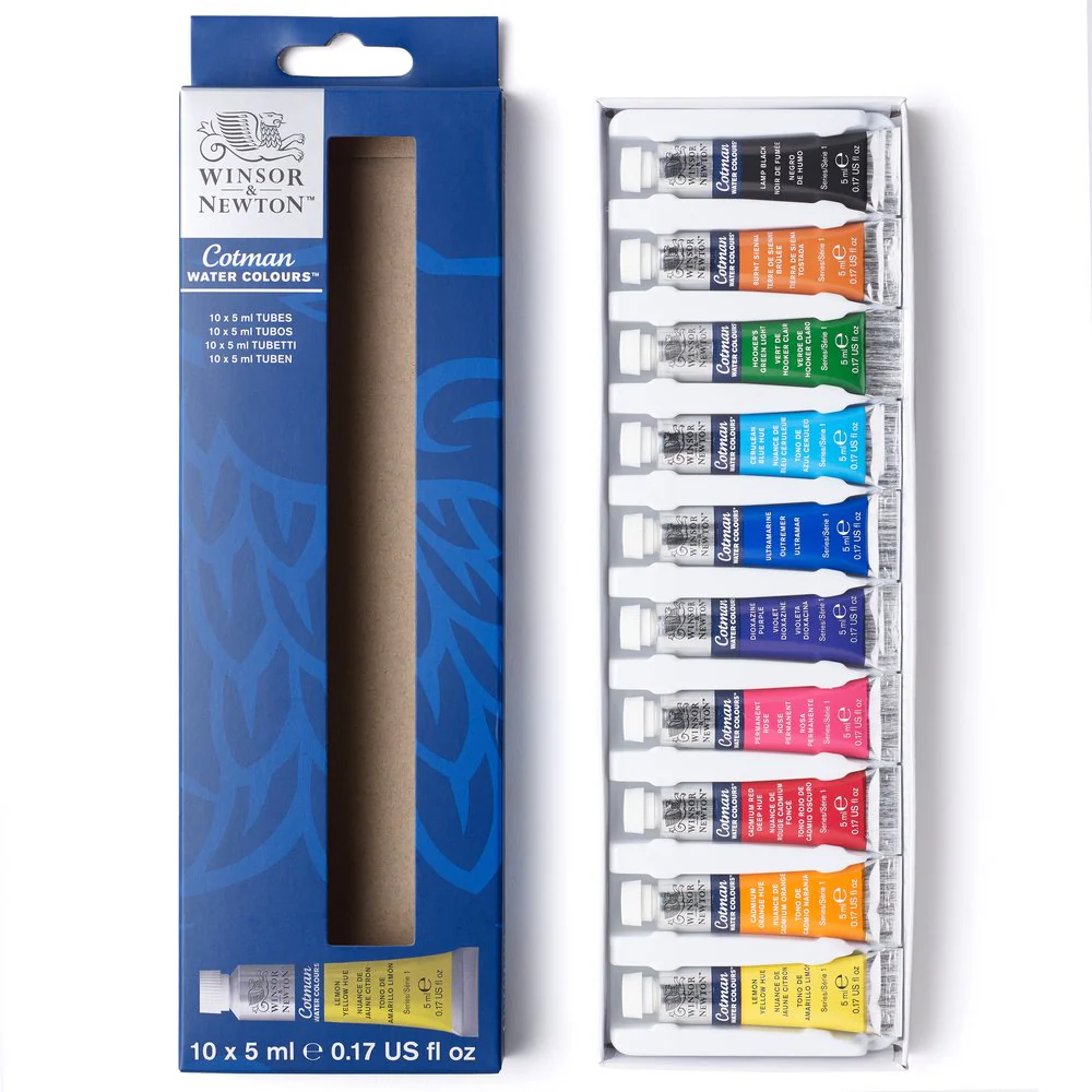 Cotman Watercolour Set 10x5ml