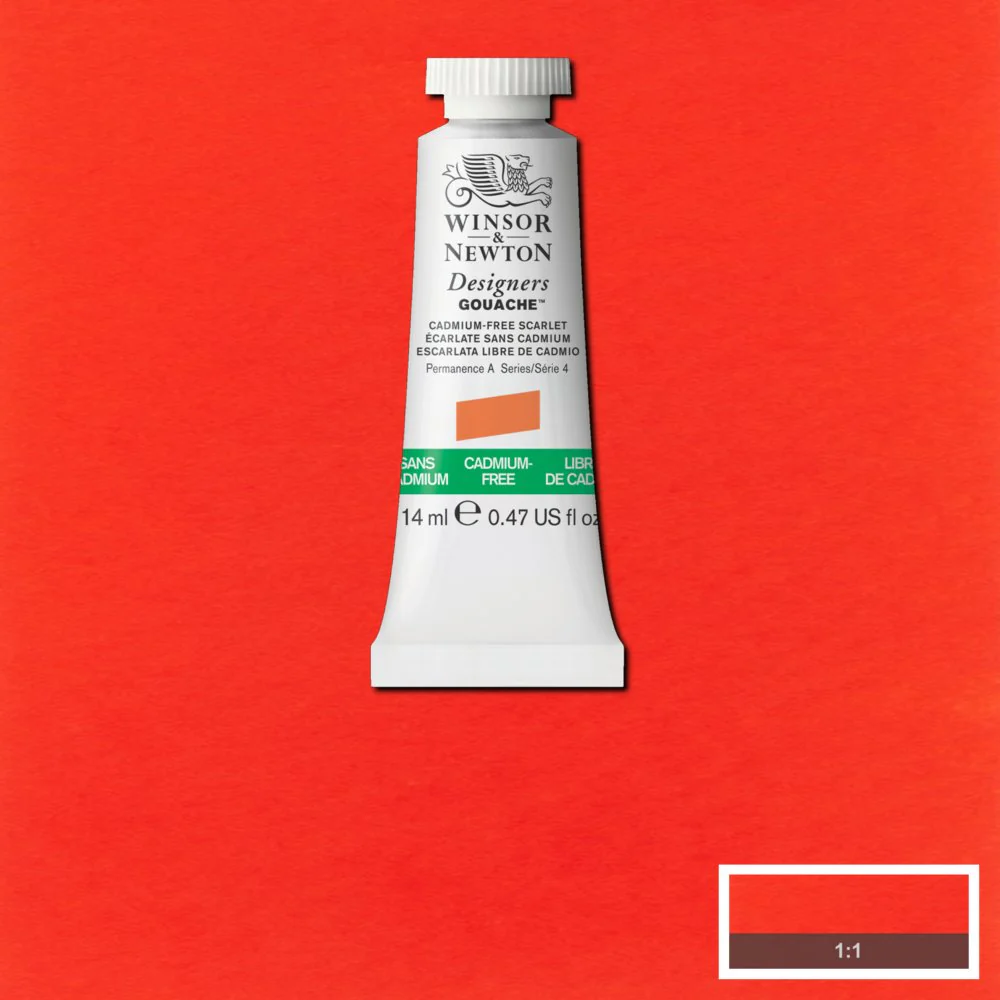 Designers Gouache - Cadmium-Free Scarlet