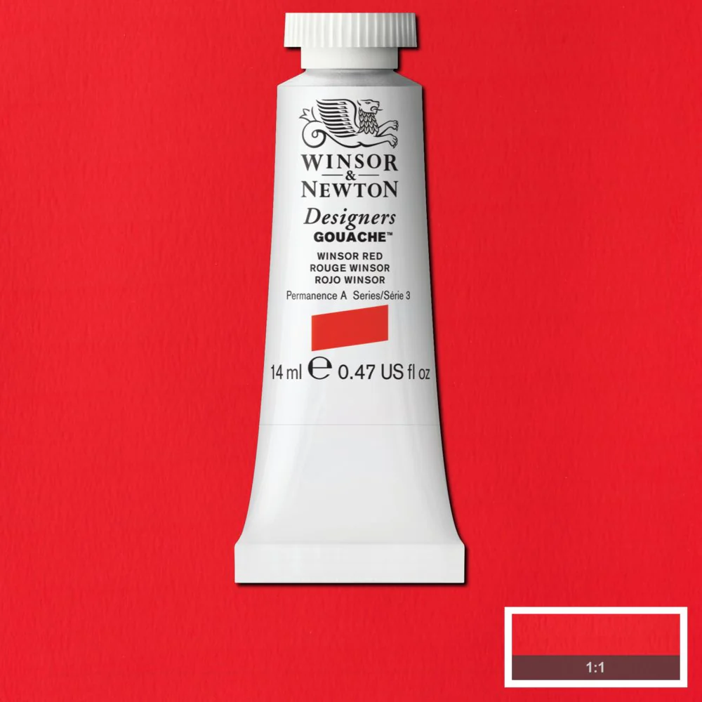 Designers Gouache - Winsor Red
