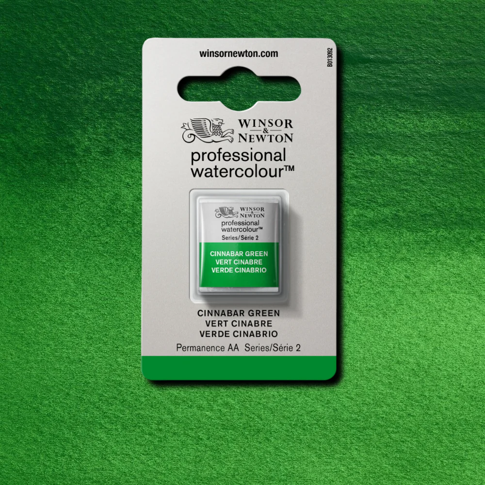 Professional Watercolour - Cinnabar Green