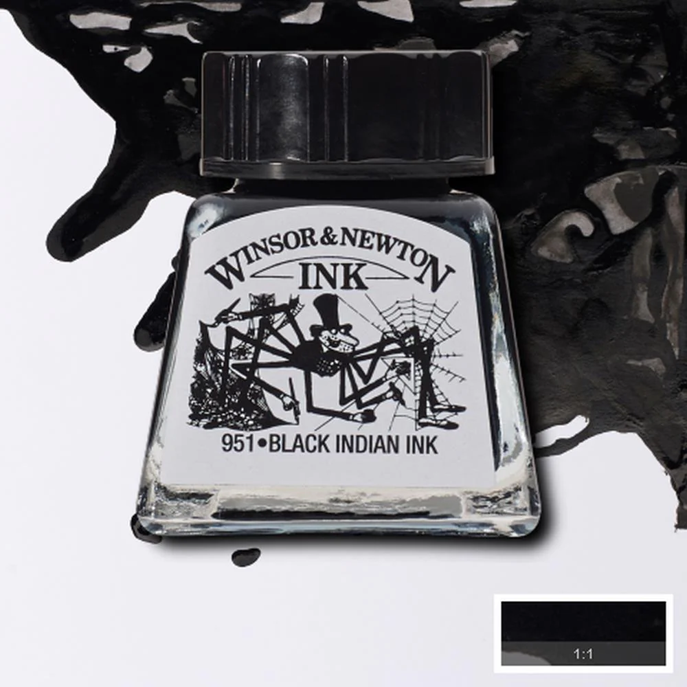 Drawing Ink - Black Indian Ink