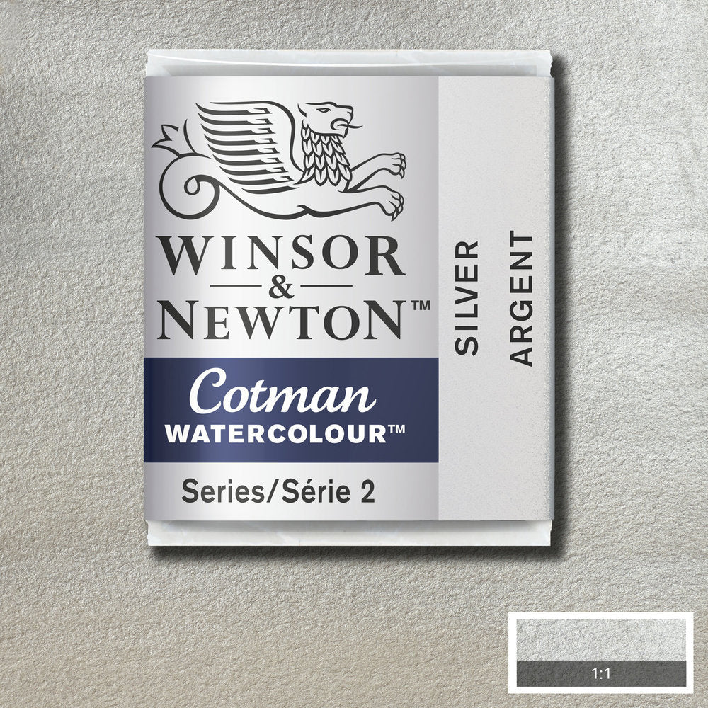 Cotman Watercolour - Silver