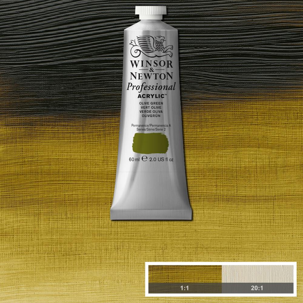 Professional Acrylic - Olive Green