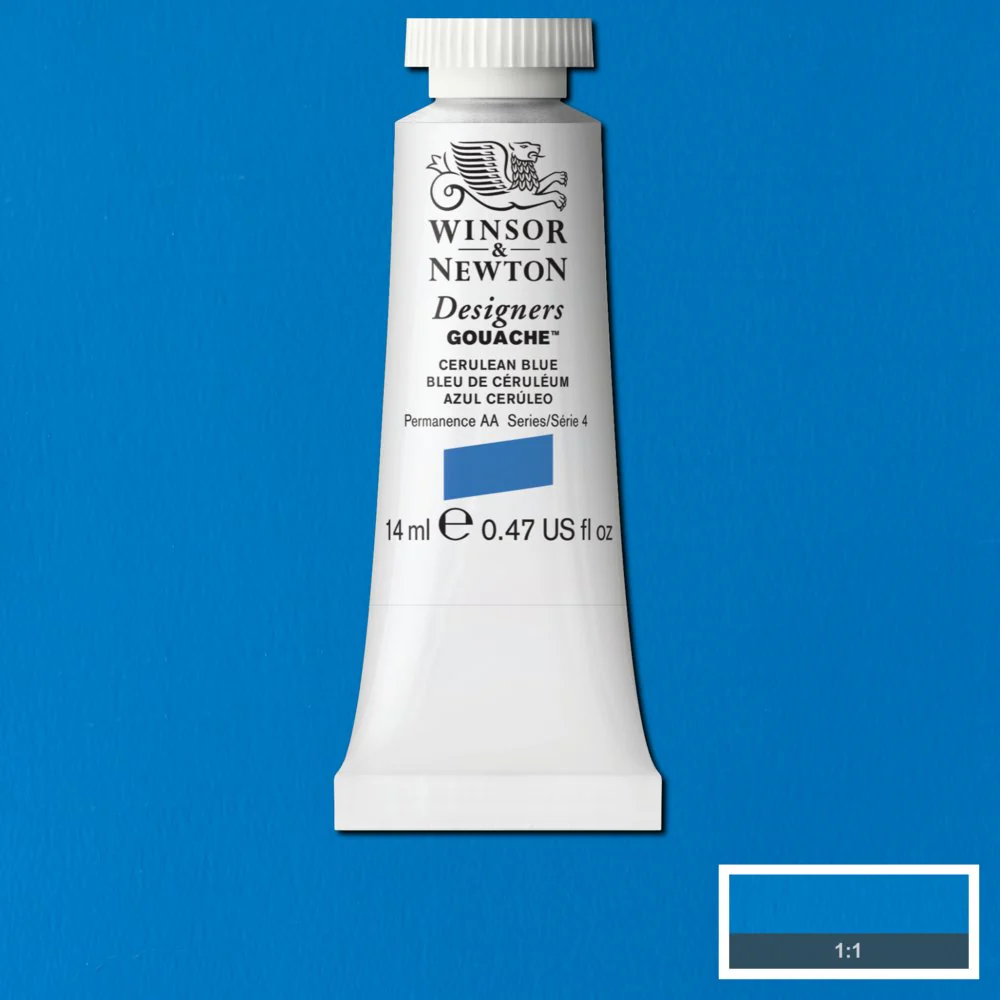 Designers Gouache - Cerulean Blue