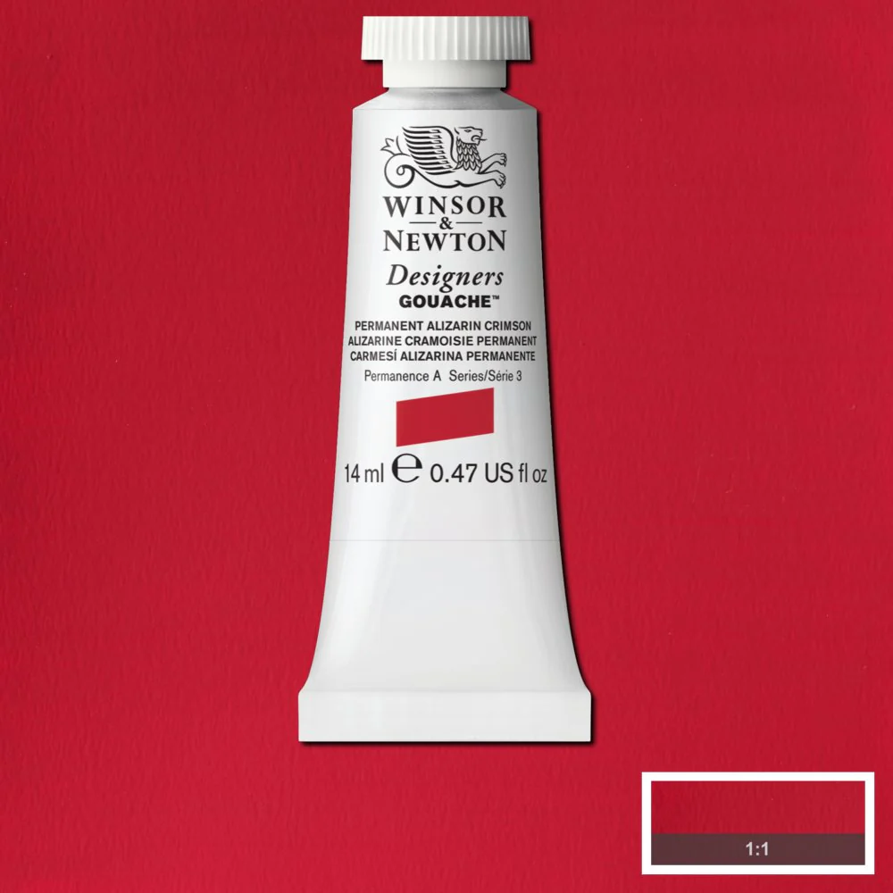 Designers Gouache - Permanent Alizarin Crimson