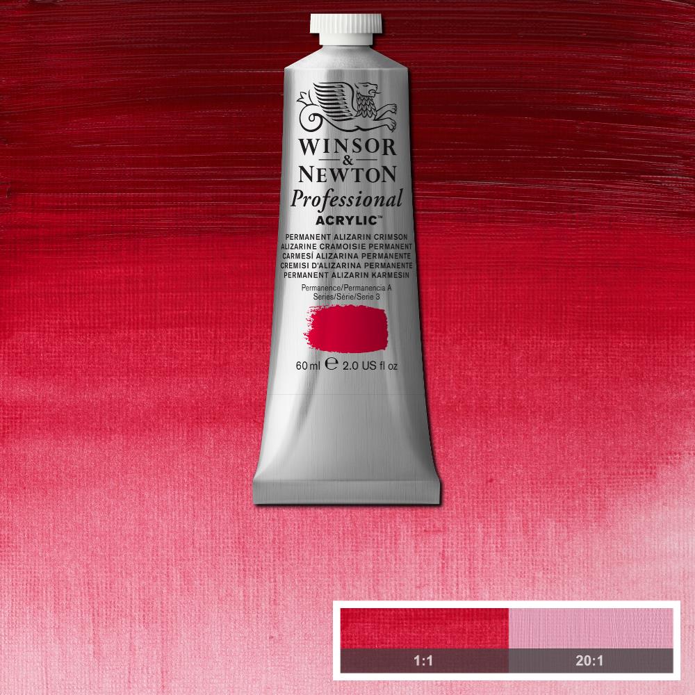 Professional Acrylic - Permanent Alizarin Crimson