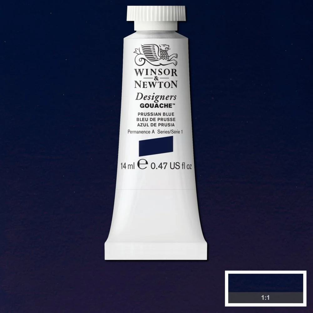 Designers Gouache - Prussian Blue