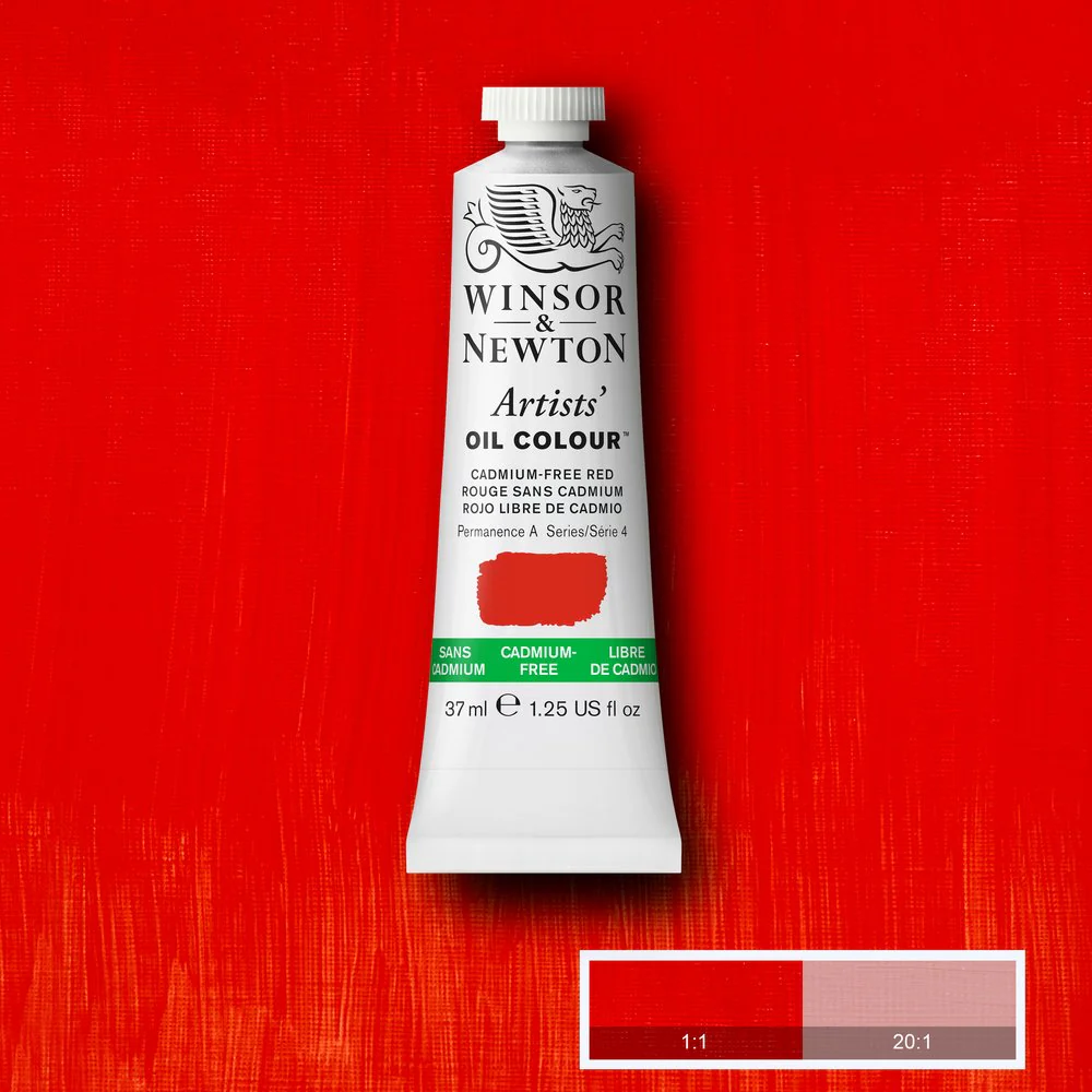 Artists' Oil Colour - Cadmium-Free Red
