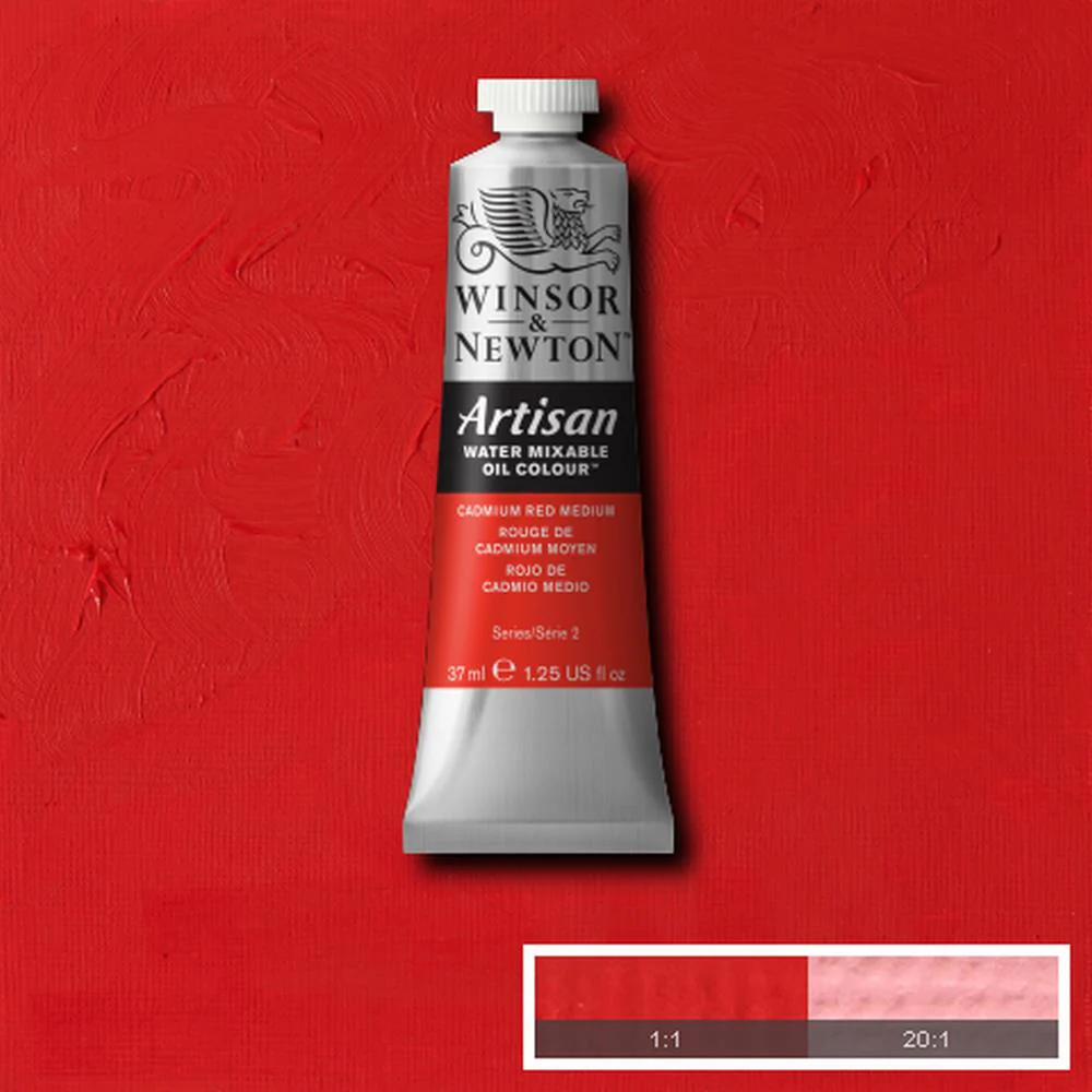Artisan Water Mixable Oil - Cadmium Red Medium