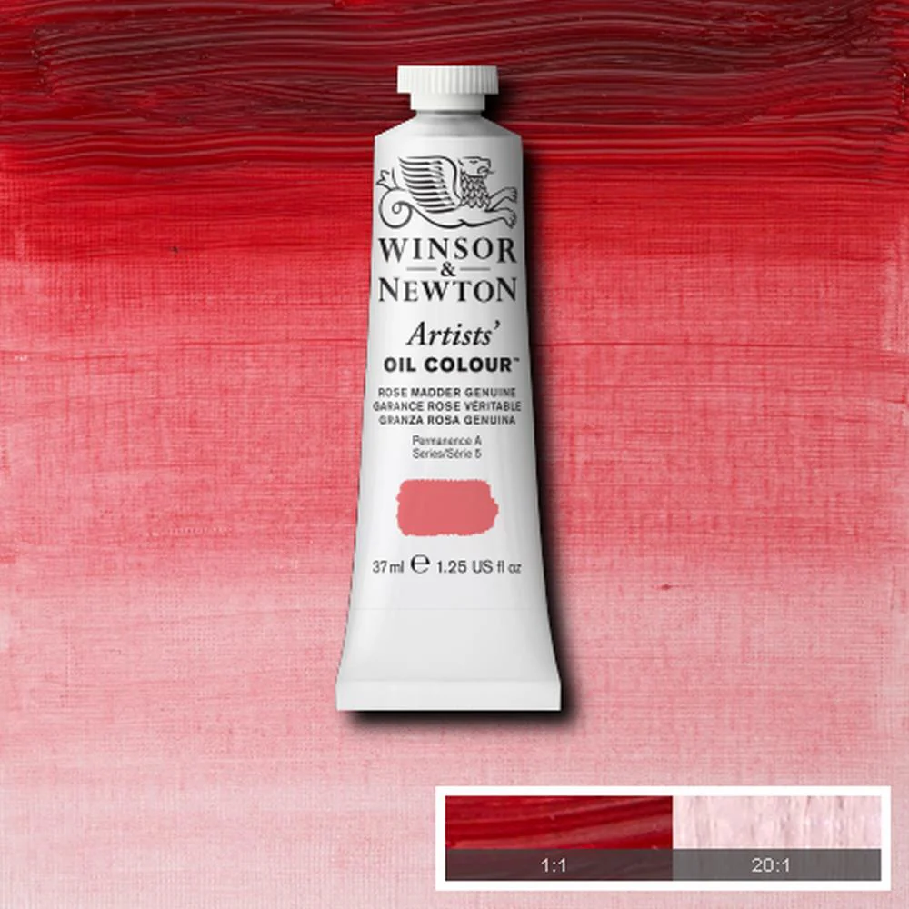 Artists' Oil Colour - Rose Madder Genuine