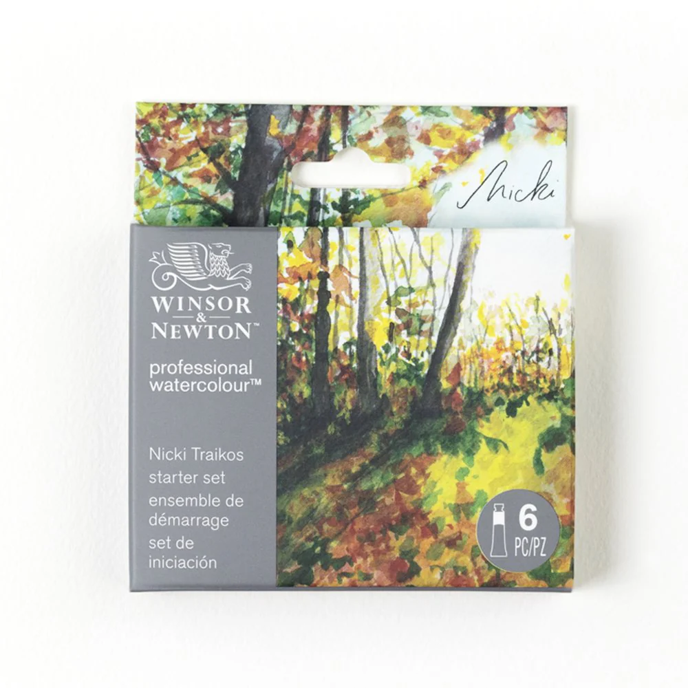 Professional Watercolours 6x5ml Nicki Traikos Starter Set