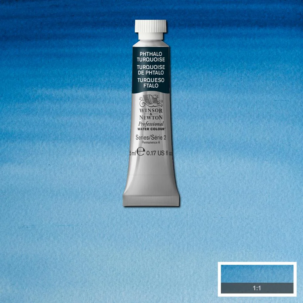 Professional Watercolour - Phthalo Turquoise