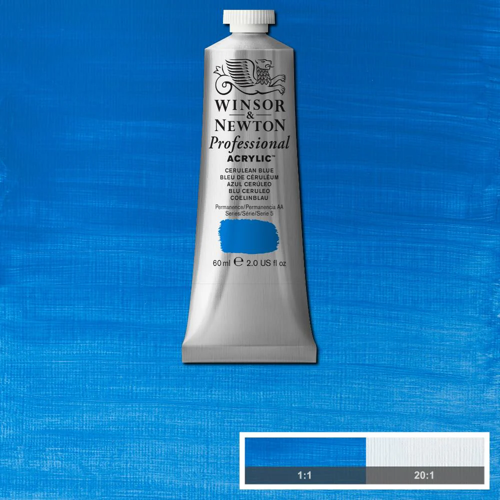 Professional Acrylic - Cerulean Blue