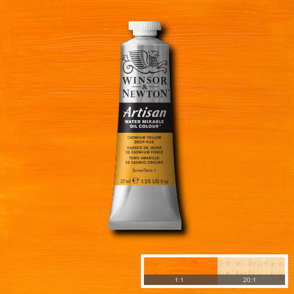Artisan Water Mixable Oil - Cadmium Yellow Deep Hue