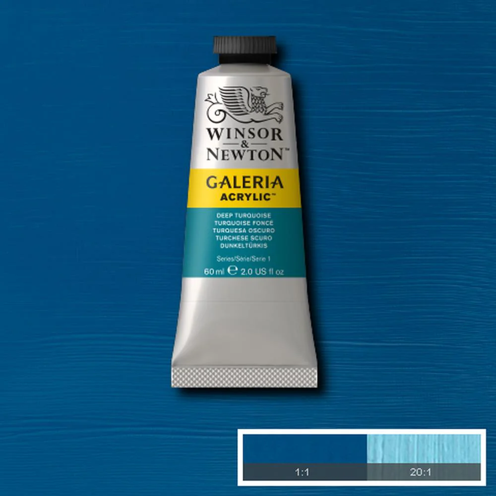Galeria Acrylic - Deep Turquoise