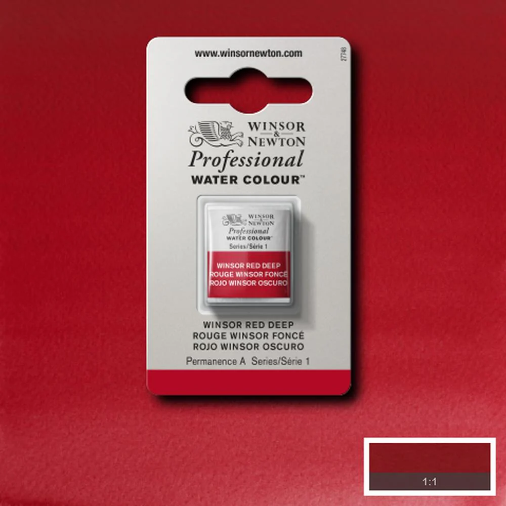 Professional Watercolour - Winsor Red Deep