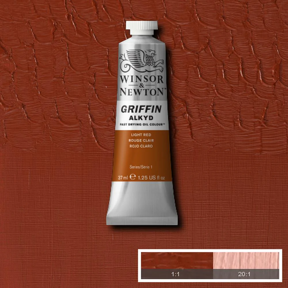 Griffin Alkyd Fast Drying Oil Colour - Light Red