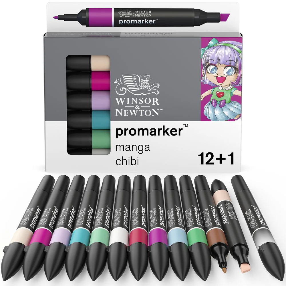 Promarker 12+1 Manga Chibi