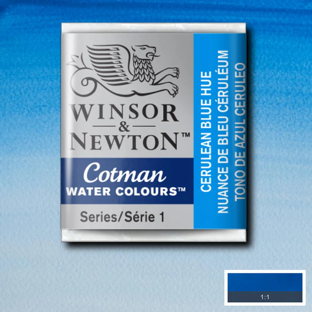 Cotman Watercolour - Cerulean Blue Hue