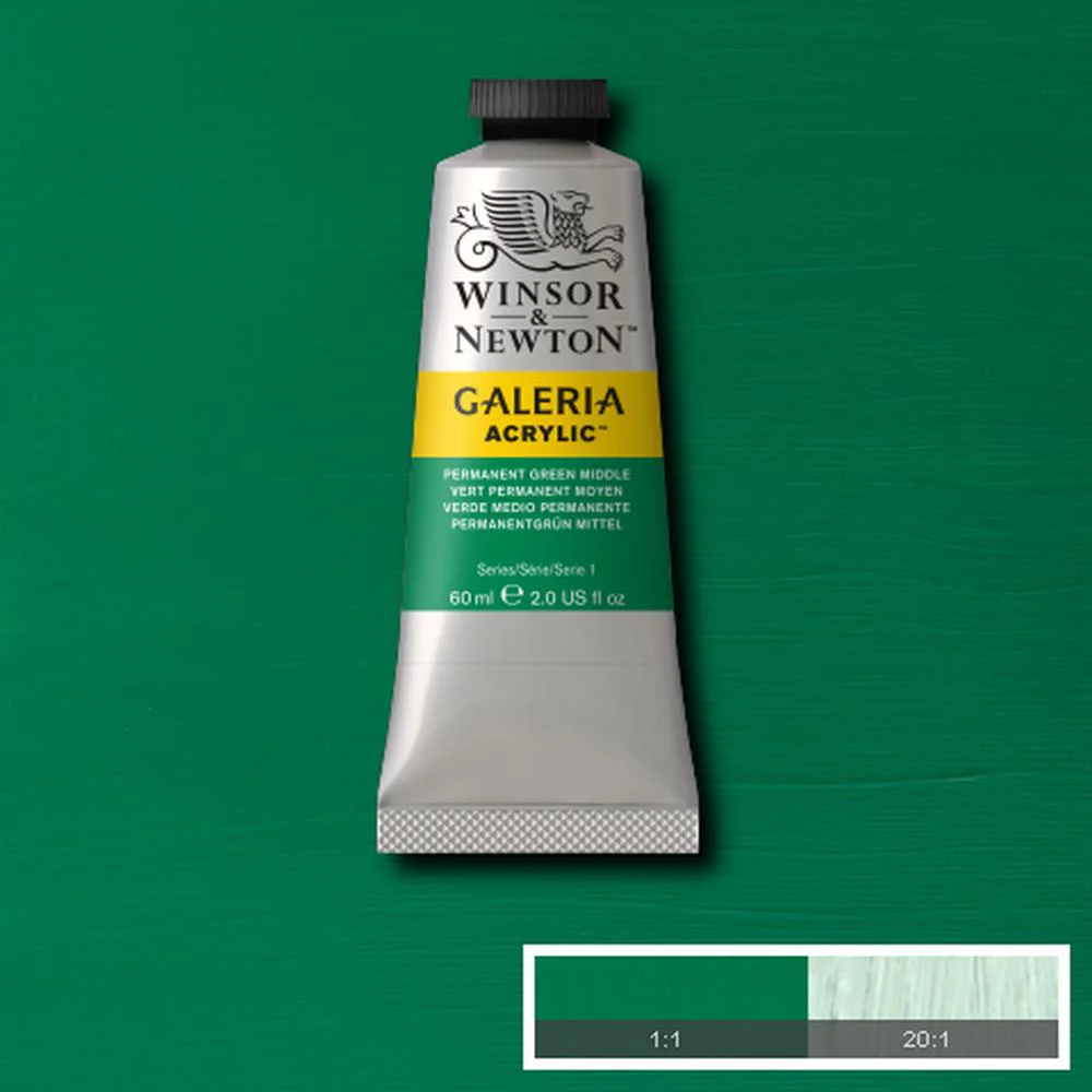 Galeria Acrylic - Permanent Green Middle