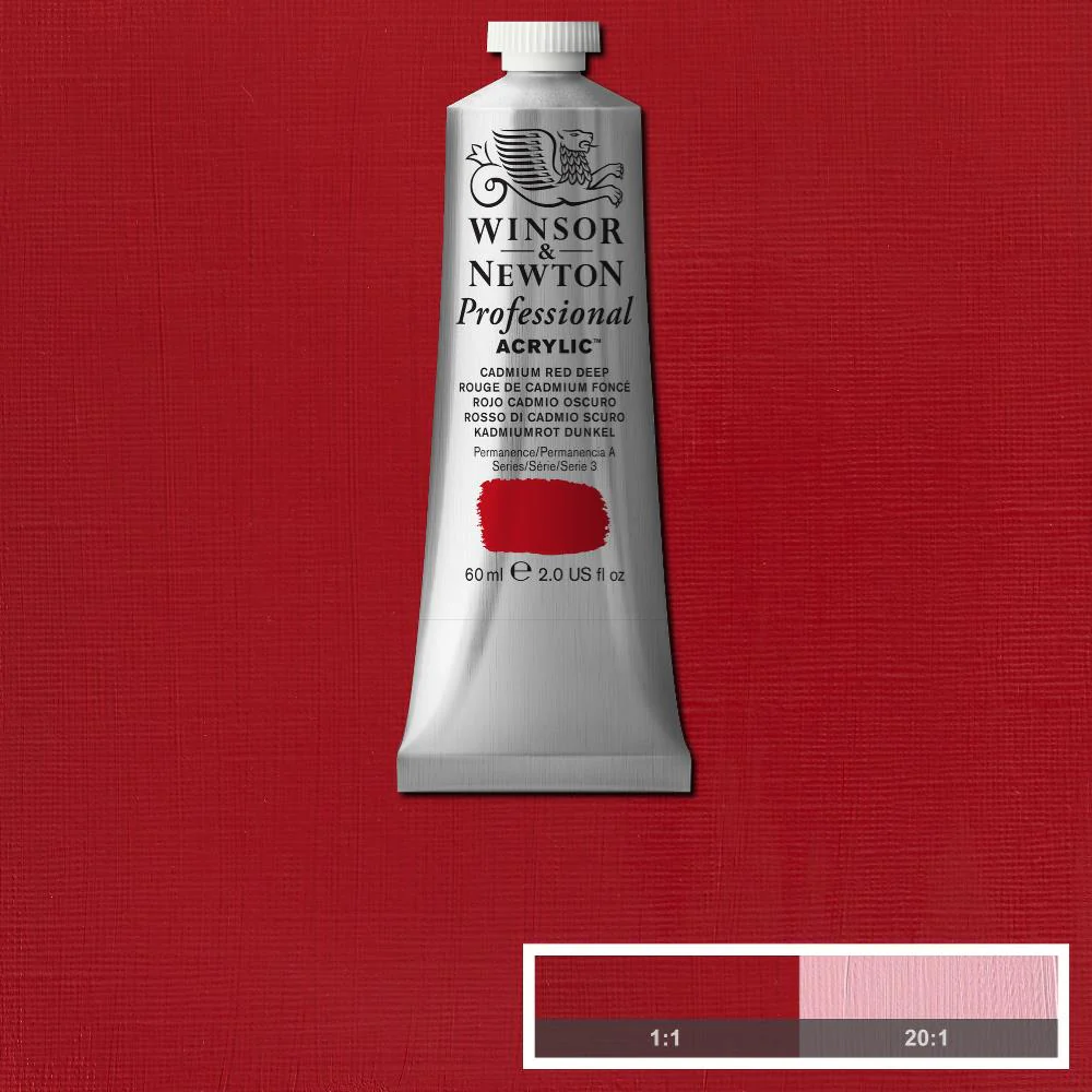 Professional Acrylic - Cadmium Red Deep