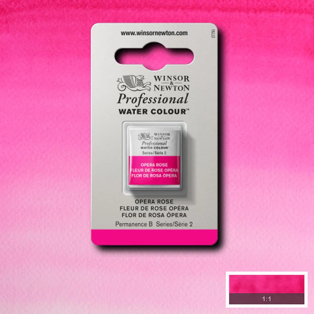Professional Watercolour - Opera Rose