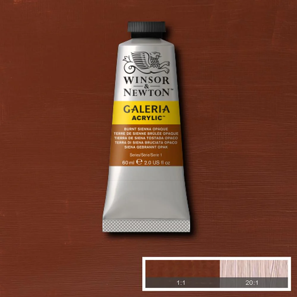 Galeria Acrylic - Burnt Sienna Opaque