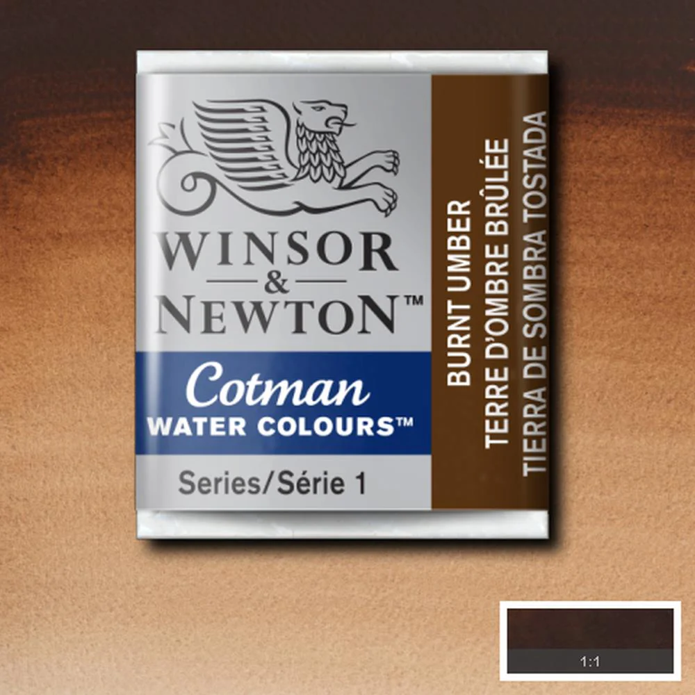 Cotman Watercolour - Burnt Umber