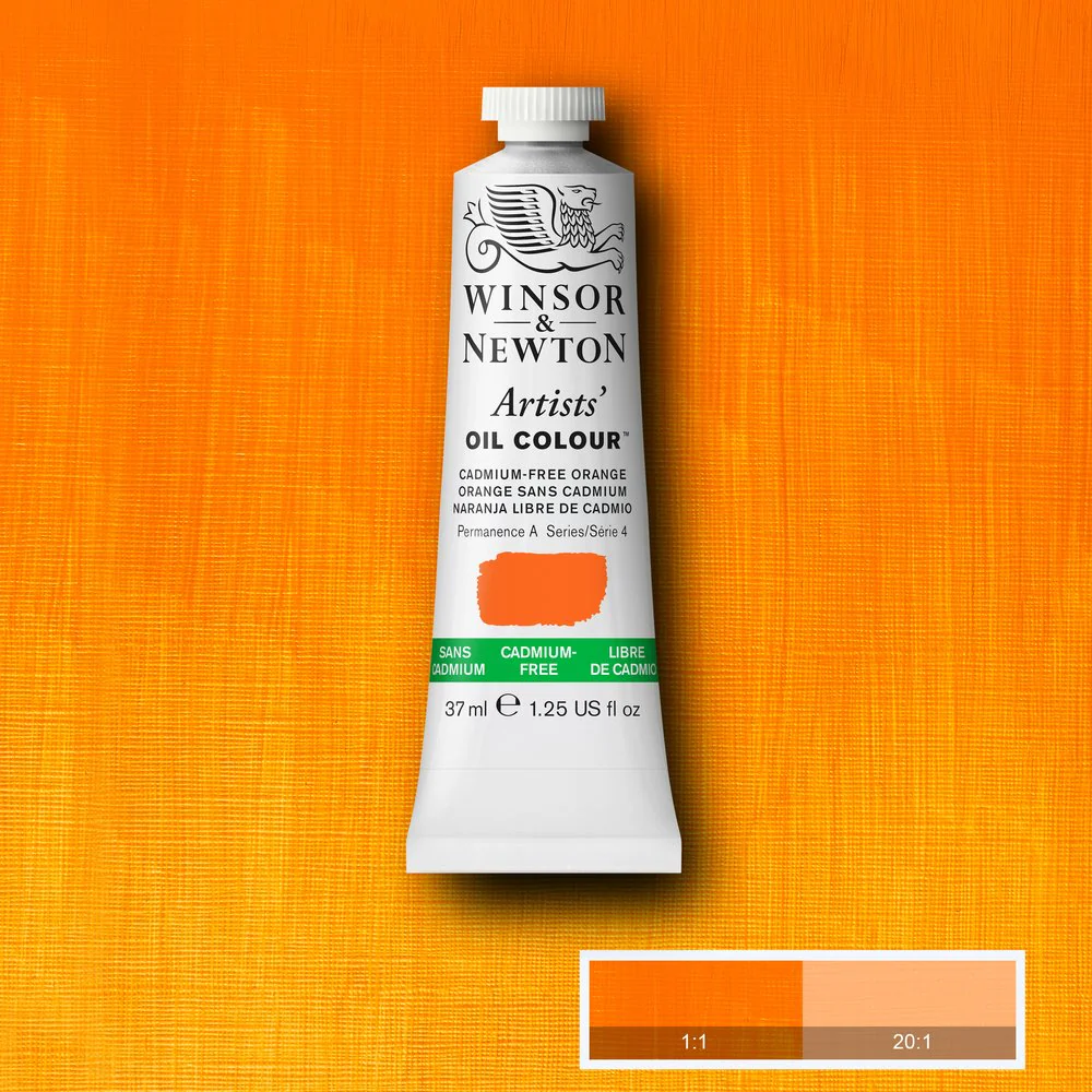 Artists' Oil Colour - Cadmium-Free Orange