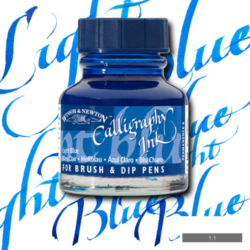 Calligraphy Ink - Light Blue