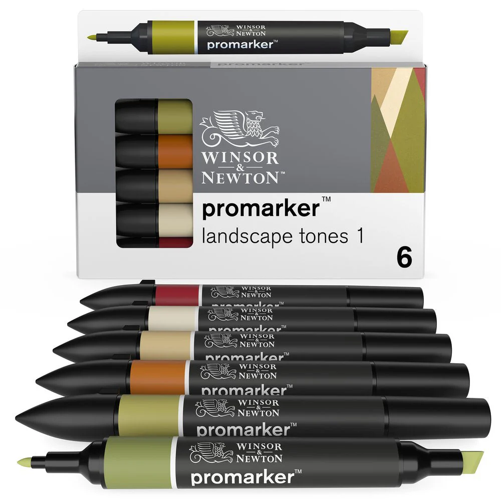 Promarker 6 Landscape Tones 1