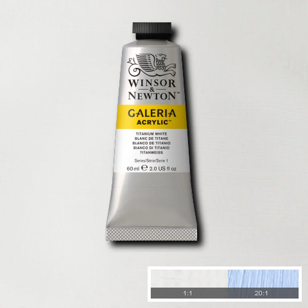 Galeria Acrylic - Titanium White